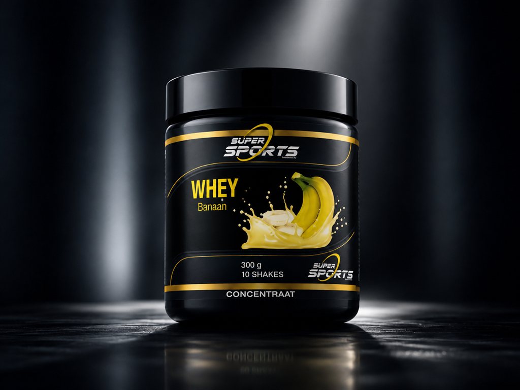 Super Sports Whey Banaan 300g