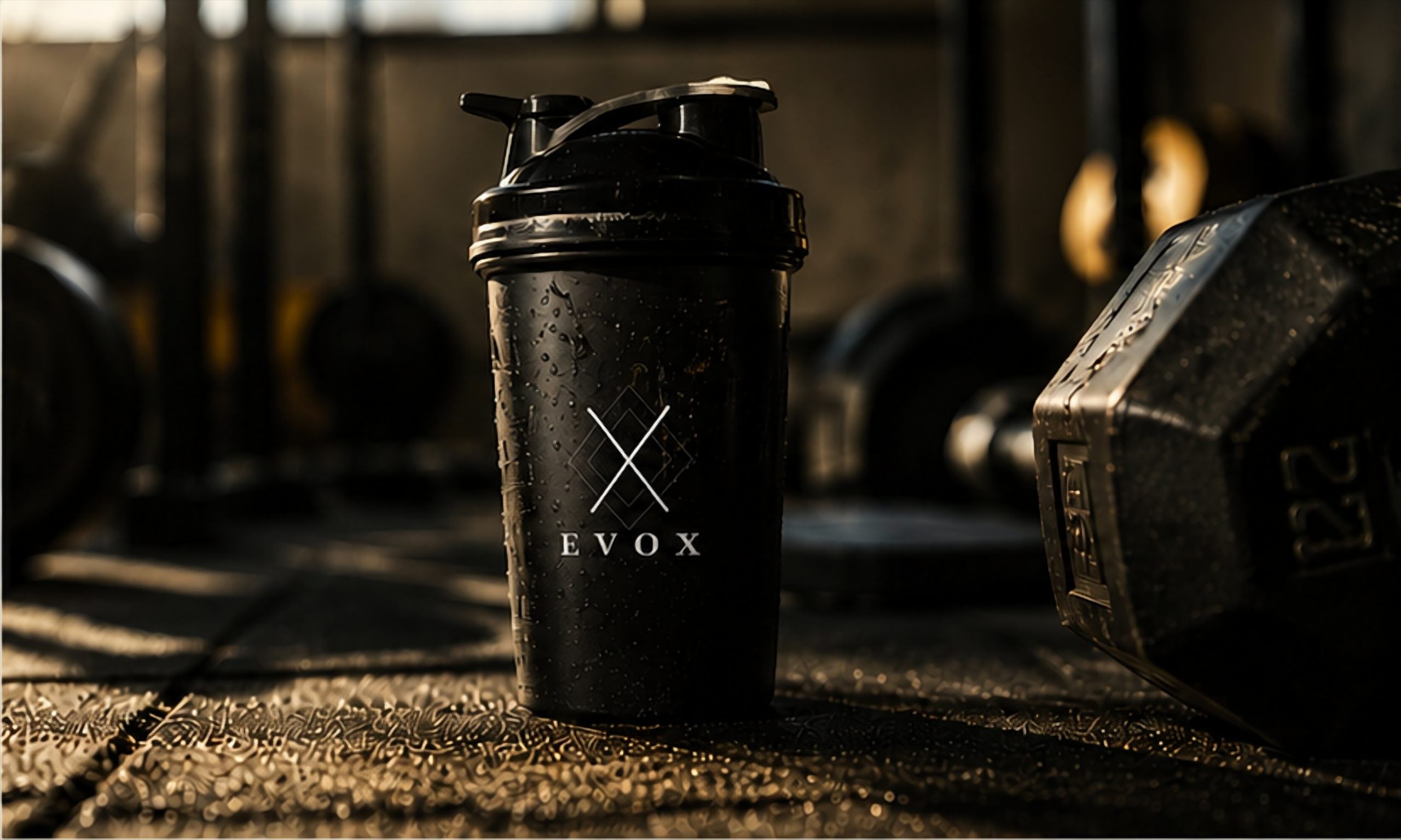 EVOX shaker in the gym