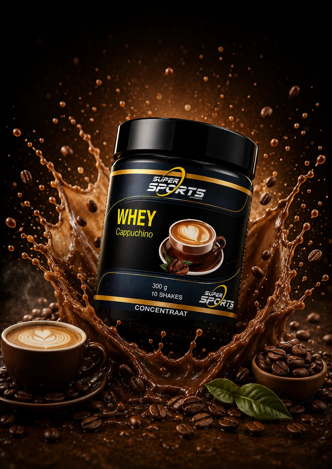 Super Sports Whey Cappuccino 300g