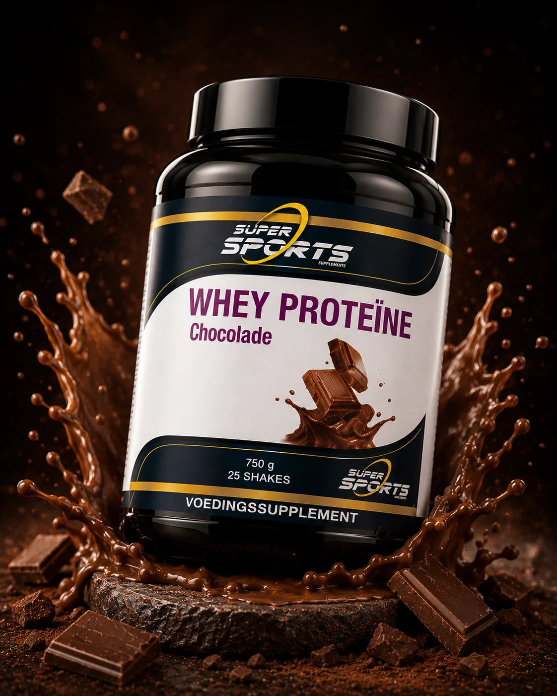 Super Sports Whey Chocolade 750g